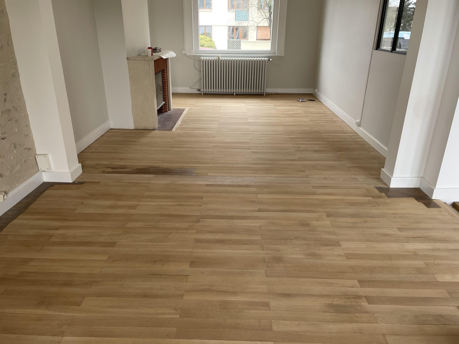 La rénovation d'un parquet par la société Goubard